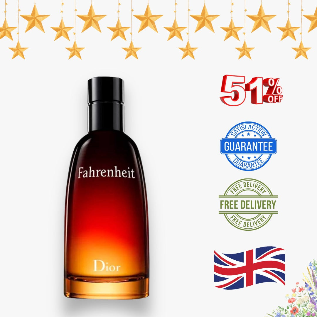 Fahrenheit Absolute Eau De Toilette Intense 100ml Spray – Men’s Perfume
