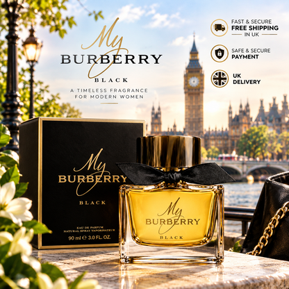 Burberry My Burberry Black Eau de Parfum 90ml – Women’s Luxury Fragrance