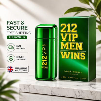 212 VIP MEN WINS Eau de Parfum – Luxury Men’s Fragrance | 120m