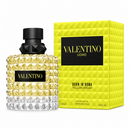 Valentino Uomo Born in Roma Yellow Dream Eau de Toilette for Men – 100ml