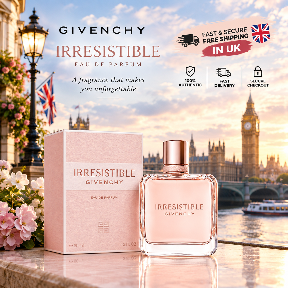 Givenchy Irresistible Eau de Parfum for Women – 80ml